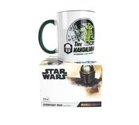 Star Wars The Mandalorian - Wherever I Go Unisex Cup Multicolour, Ceramics, Multicolour, Standard, 3D Strong Snack Holder