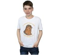 Star Wars The Rise Of Skywalker Chewbacca First Resistance Crew T-Shirt Disney White 3-4 Years
