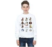 Star Wars The Rise Of Skywalker Resistance Character Line Up Sweatshirt Star Wars White 3-4 Years