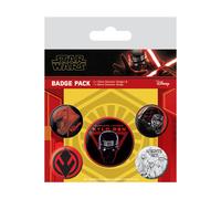 Star Wars: The Rise Of Skywalker - Sith Pack Of 5 - Button Set - multicolored - Onesize - Metal Alloy Onesize