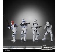 STAR WARS The Vintage Collection Phase II Clone Trooper, Ahsoka 3.75 Inch Collectible Action Figure 4-Pack