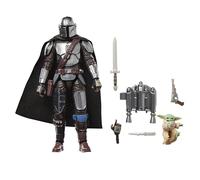 Star Wars The Vintage Collection The Mandalorian & Grogu, The Mandalorian & Grogu Deluxe 9.5-cm Collectible Action Figure