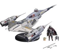 Star Wars Vintage Collection Mandalorian N-1 Starfighter and figures