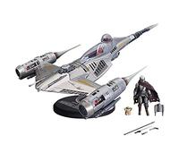 Star Wars Vintage Collection Mandalorian N-1 Starfighter and figures