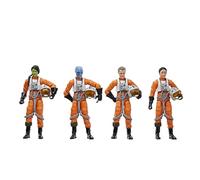 STAR WARS The Vintage Collection X-Wing Pilot 4-Pack, Ahsoka 3.75 Inch Collectible Action Figures