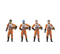 STAR WARS The Vintage Collection X-Wing Pilot 4-Pack, Ahsoka 3.75 Inch Collectible Action Figures
