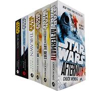 Star Wars Thrawn Series & Aftermath Trilogy 6 Books Collection Set by Timothy Zahn, Chuck Wendig (Thrawn, Alliances, Treason, Aftermath, Life Debt, Empires End)