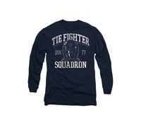 Star Wars Tie Fighter Squadron Long Sleeve T-Shirt, Navy Star Wars Navy M