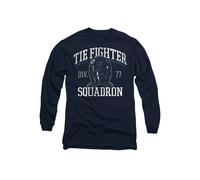 Star Wars Tie Fighter Squadron Long Sleeve T-Shirt, Navy Star Wars Navy M