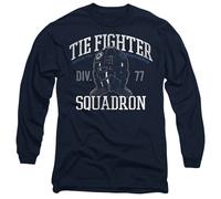 Star Wars Tie Fighter Squadron Long Sleeve T-Shirt, Navy Star Wars Navy XXL