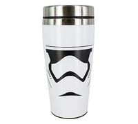 Star Wars Travel Mug Stormtrooper | Reuseable Commuter Cup | Insulated Coffee & Tea Flask | Easy Clean | Double Walled Insulation | 450ML Capacity | Spill Proof