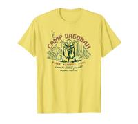 Star Wars Travel Vacation Camp Dagobah Yoda Learn The Force T-Shirt, Men, Lemon Yellow, XX-Large