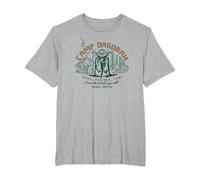 Star Wars Travel Vacation Camp Dagobah Yoda Learn The Force T-Shirt, Men's Big and Tall, Heather Grey, 4X Tall
