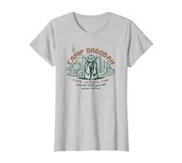 Star Wars Travel Vacation Camp Dagobah Yoda Learn The Force T-Shirt, Women, Silver Grey, Large
