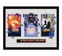 Star Wars Trilogy Breakout Framed Poster Multi