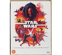 Star Wars Prequel Trilogy Box Set DVD (Episodes 1-3) [2022]