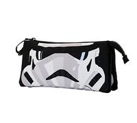 Star Wars Trooper-ECO Triple Pencil Case, Black, 23 x 11 cm