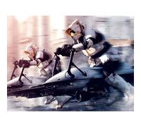 Star Wars Troopers Canvas Print in True Black Star Wars True Black