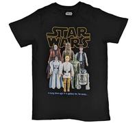 Star Wars T Shirt Rebels Toy Figures Official Mens Black L