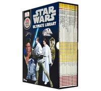 Star Wars Ultimate Library Collection 15 Books Set & Giant Poster (DK Readers, Levels 1, 2 and 3)