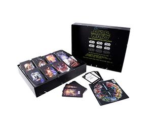 Star Wars Ultimate Movie Challenge - Officially Licensed Lucas Films Trivia Party, with 5 Challege Types Inc Mime, Draw, 9 Movies, Over 400 Cards, Ideal for Game Night | Paladone