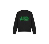 Star Wars Unisex Adult Christmas Lights Logo Sweatshirt