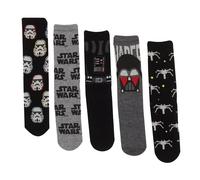 Star Wars Unisex Adult Dark Side Socks (Pack of 5)