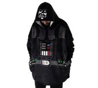 Star Wars Unisex Adult Darth Vader Blanket Hoodie Black (One Size)