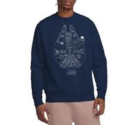 Star Wars Unisex Star Wars Millenium Lines Unisex Sweatshirt Sweatshirt
