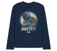 Star Wars Unisex Star Wars Retro Boba Unisex Long Sleeve T Shirt T-Shirt