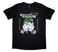 Star Wars Unisex T-Shirt: Galactic Empire Melted Mask (Small)