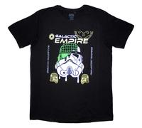 Star Wars Unisex T-Shirt: Galactic Empire Melted Mask (X-Large)