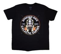 Speeder Bike Galactic Empire T Shirt Star Wars Black M