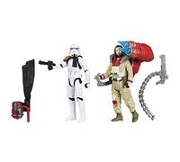 Star Wars - B7261 - Scarif Stormtrooper Squad Leader and Moroff 3.75 Inch Action Figure Playset