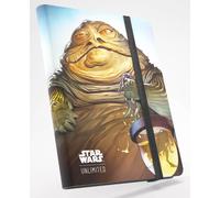 Gamegenic | Star Wars: Unlimited 18-Pocket Album - Leia Organa & Jabba The Hutt | Trading Card Game Accessory