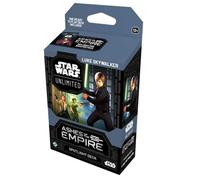 Asmodee Star Wars: Unlimited TCG Ashes of the Empire Luke Skywalker SPOTLIGHT DECK - 50-Card Deck with Booster Pack, Ages 12+, 2+ Players, 20 Minute Playtime