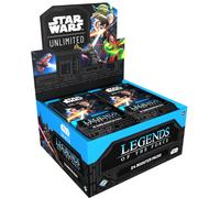 Fantasy Flight Games - Star Wars: Unlimited Trading Card Game Legends of the Force BOOSTER DISPLAY - 24 Booster Packs Featuring Jedi, Sith & Iconic Characters, Ages 12+, 2+ Players, 20 Minute Playtime