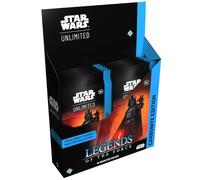 Fantasy Flight Games - Star Wars: Unlimited Trading Card Game Legends of the Force Carbonite Edition BOOSTER DISPLAY - 12 Premium Booster Packs, Ages 12+, 2+ Players, 20 Min Playtime