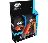 Fantasy Flight Games - Star Wars: Unlimited Trading Card Game Legends of the Force Carbonite Edition BOOSTER DISPLAY - 12 Premium Booster Packs, Ages 12+, 2+ Players, 20 Min Playtime