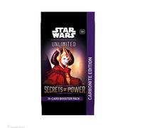 Asmodee Star Wars: Unlimited TCG Secrets of Power Carbonite BOOSTER PACK - Premium Variant Cards & Exclusive Prestige Cards, Ages 12+, 2+ Players, 20 Minute Playtime