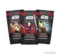 Fantasy Flight Games - Star Wars: Unlimited TCG Twilight of the Republic BOOSTER PACK - Fast-Paced Trading Card Game for Kids and Adults, Ages 12+, 2+ Players, 20 Minute Playtime