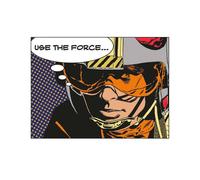 Star Wars Use The Force Canvas Print In Jet Black Jet Black