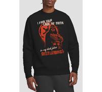 Star Wars Vader Dad Jokes Disturbing Sweatshirt, Black | Size: Medium Star Wars Black M