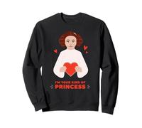Star Wars Valentine's Day "I'm Your Kind of Princess" Leia Sweatshirt