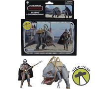 Star Wars Vintage Collection Blurrg and The Mandalorian Action Figures 2024