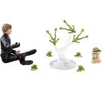 Star Wars The Vintage Collection Luke Skywalker & Grogu, : The Book of Boba Fett 3.75-Inch Collectible Action Figures 2-Pack, Ages 4 and Up