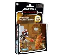 Hasbro STAR WARS - The Vintage Collection Deluxe Incinerator Trooper & Grogu 203768 STAR WARS - The Vintage Collection Deluxe Incinerator Trooper & Grogu,Black