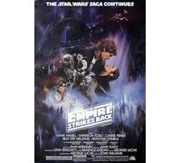 Star Wars Vintage Film Poster Empire Strikes Back Photo Wall Art Picture Poster A4