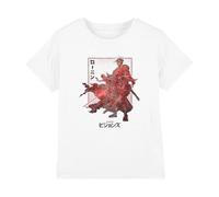 Star Wars Visions Ronin Unisex Kids T Shirt, White, 12-13 Years