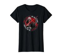 Star Wars Visions Vader Samurai Circle T-Shirt, Women, Black, Large